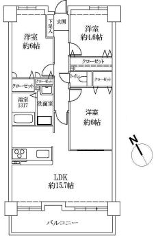 中古マンション 福岡市博多区東那珂3丁目 JR鹿児島本線竹下駅 2580万円