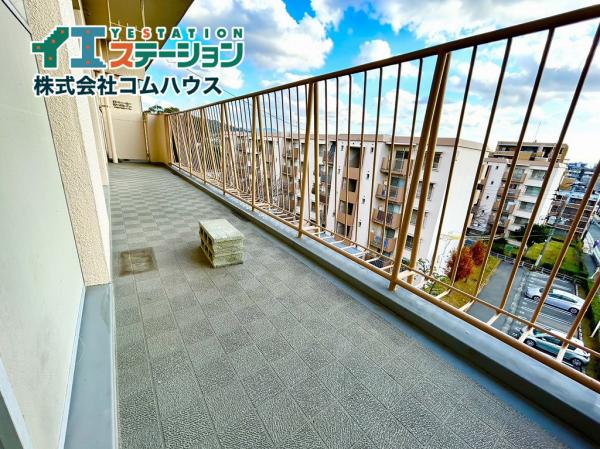 鎧坂団地 バルコニー 