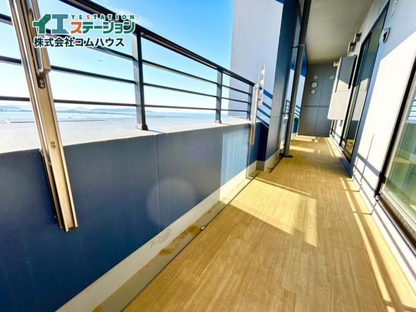 センターマークスタワー バルコニー 