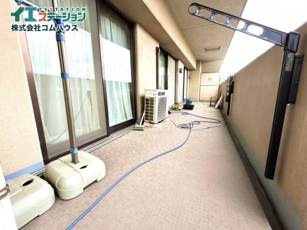 アルフィーネ新箱崎パークサイド バルコニー 