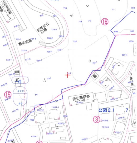 立花寺二丁目 交通アクセス図 