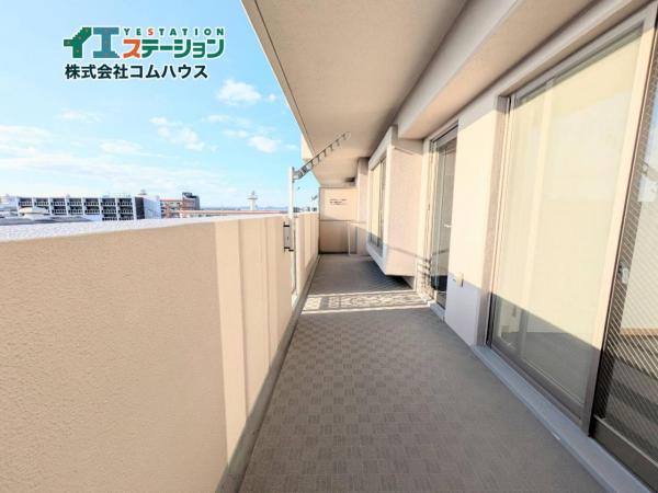 アプローズちくし通り バルコニー 