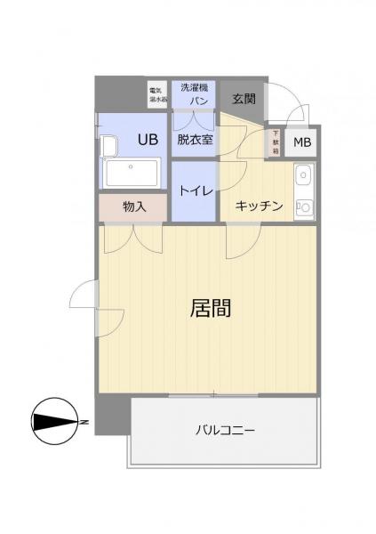 ダイナコート西公園2 間取り図 