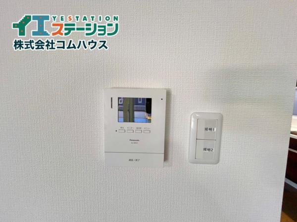 下原2丁目中古戸建 TVモニター付きインターフォン