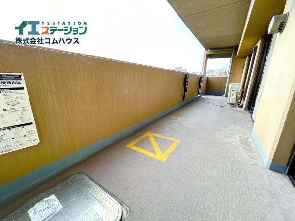 アルフィーネ新箱崎パークサイド バルコニー 