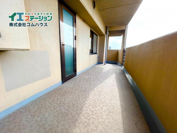 アルフィーネ新箱崎パークサイド バルコニー 