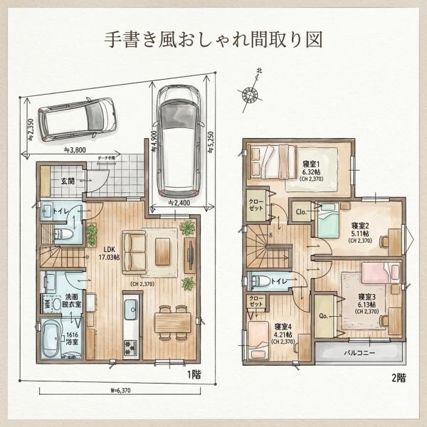 中古戸建 福岡市東区松崎１丁目9 JR鹿児島本線千早駅 3,899万円