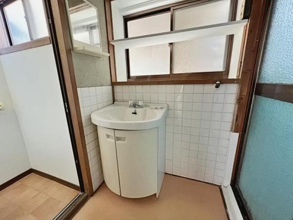戸畑区牧山３丁目　中古戸建 洗面台・洗面所 