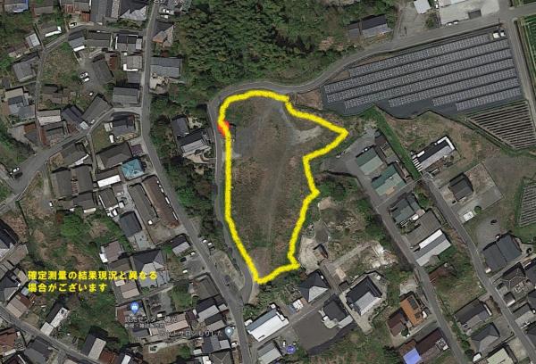 宮若市鶴田　売地 区画図 