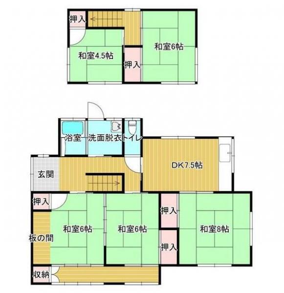 中古戸建 福岡県中間市小田ヶ浦2丁目26-23 筑豊電鉄筑豊中間駅 900万円