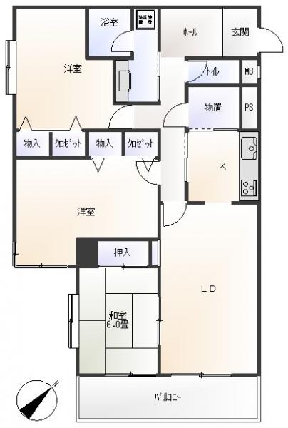 中古マンション 高崎市歌川町 JR信越本線北高崎駅 1150万円