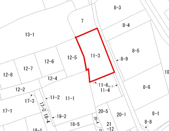 土地 高崎市岩押町 JR高崎線高崎駅 4470万円