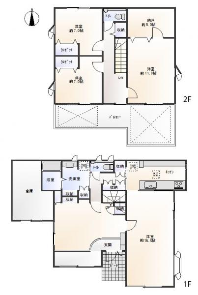 中古戸建 高崎市江木町 JR高崎線高崎駅 6000万円