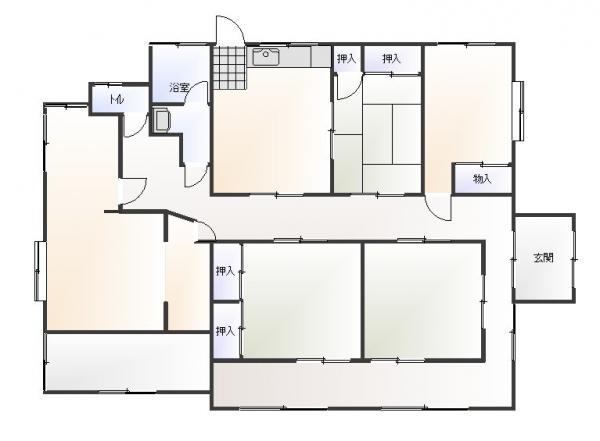 中古戸建 群馬県高崎市乗附町1708-4 JR高崎線高崎駅 2200万円