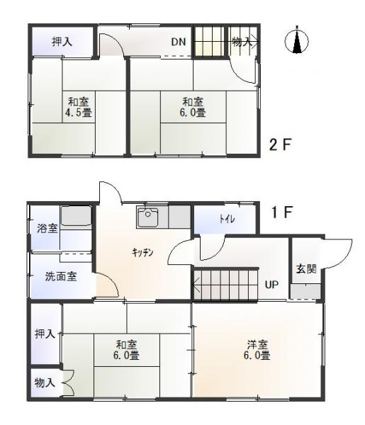中古戸建 群馬県高崎市上並榎町726-1 JR信越本線北高崎駅 750万円