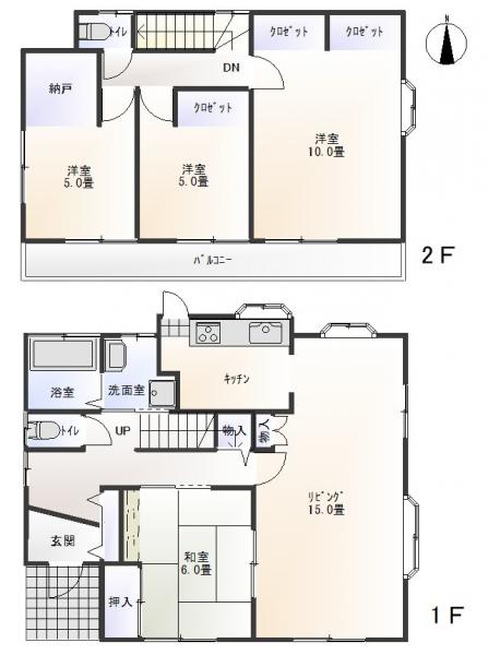 中古戸建 群馬県高崎市中島町135-33 JR高崎線倉賀野駅 1579万円