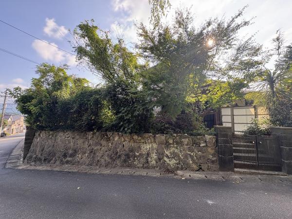 別所古家付き土地 現地土地写真 