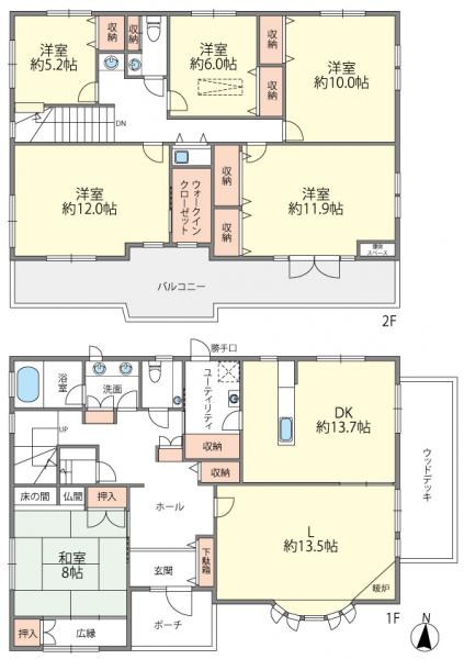中古戸建 福岡市城南区東油山２丁目 福岡市七隈線六本松駅 6,480万円