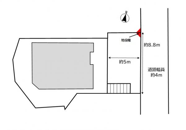 後野3丁目戸建て 区画図 
