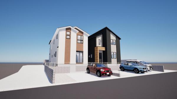 樋井川６丁目新築戸建　 完成予想図（外観） 