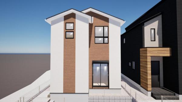 樋井川６丁目新築戸建　 完成予想図（外観） 