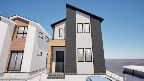 樋井川６丁目新築戸建　 完成予想図（外観） 