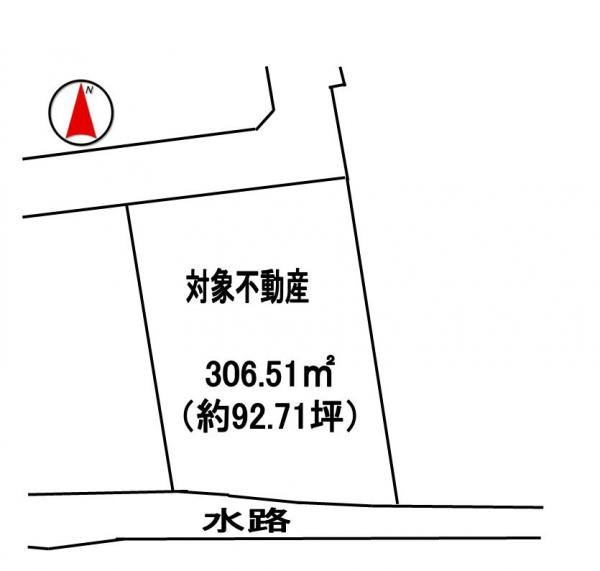 土地 小郡市福童1000-15 西鉄天神大牟田線端間駅 1,098万円