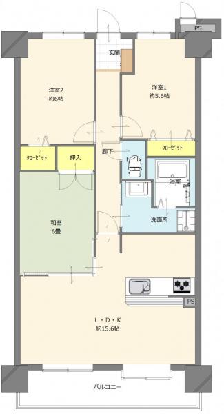 アーサー三苫ステーション 間取り図 