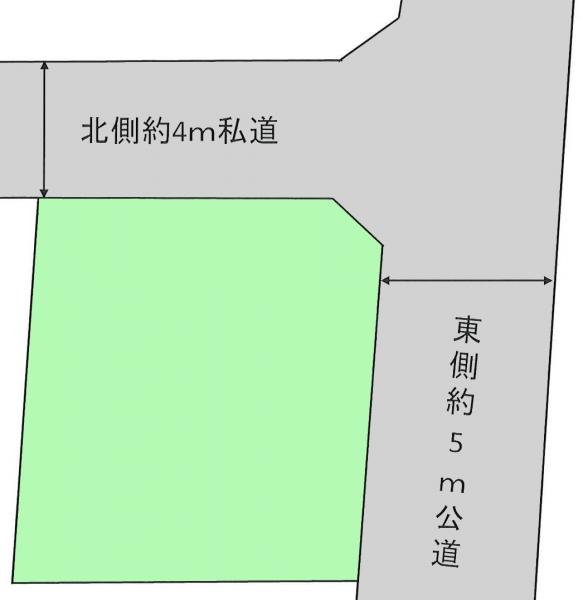 中央町3丁目 区画図 
