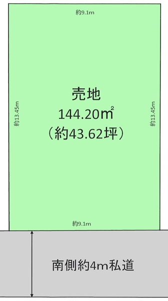 本町1丁目 区画図 