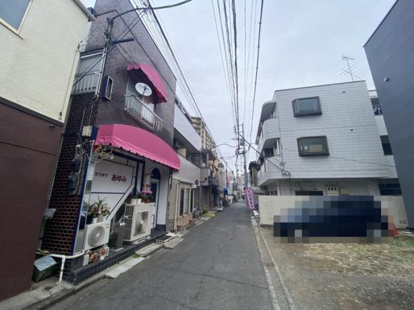 松山1丁目 前面道路含む現地写真 