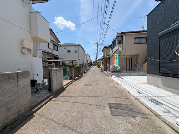 松山3丁目 前面道路含む現地写真 