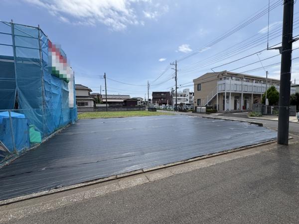 上清戸1丁目 現地土地写真 