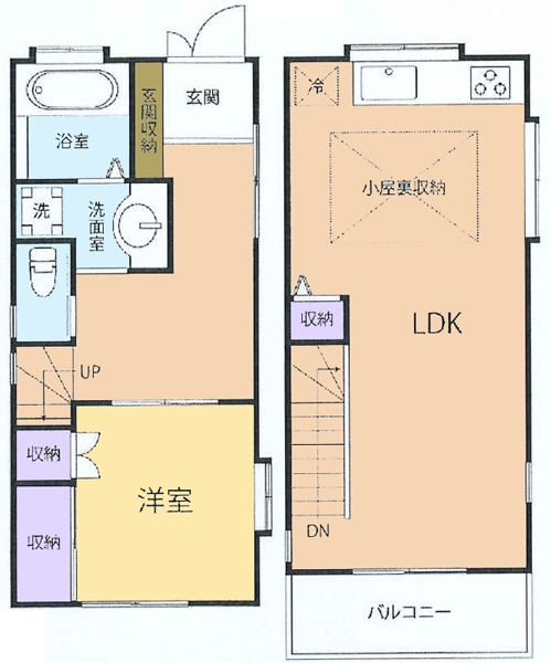 中古戸建 東久留米市中央町３丁目８－１０ 西武池袋線東久留米駅 1,490万円