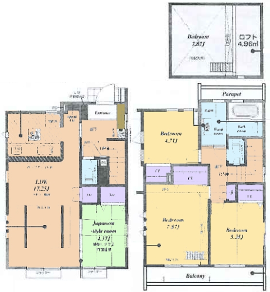 新築戸建 東久留米市前沢3丁目5 西武新宿線花小金井駅 4,780万円