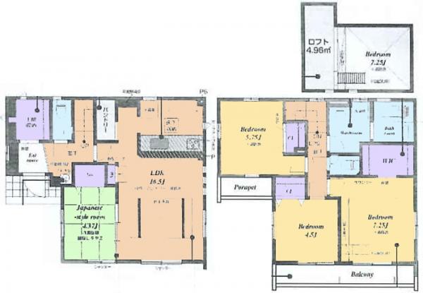 新築戸建 東久留米市前沢3丁目5 西武新宿線花小金井駅 5,080万円