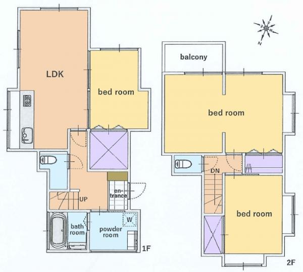 中古戸建 東久留米市八幡町１丁目 西武池袋線清瀬駅 2,180万円