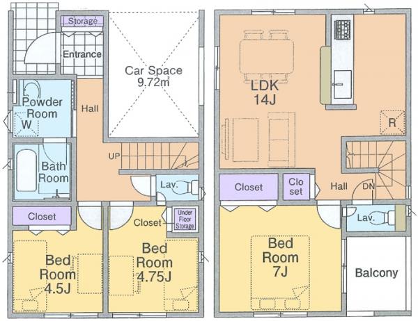 新築戸建 新座市新堀１丁目 西武池袋線東久留米駅 2,980万円