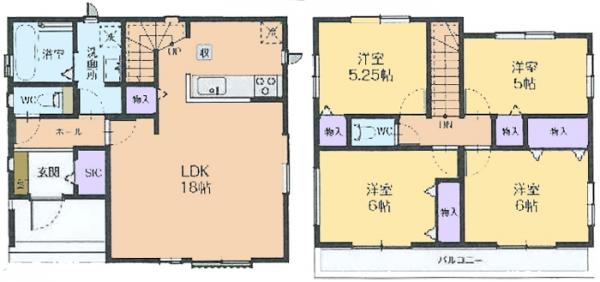 新築戸建 新座市石神2丁目 西武池袋線ひばりヶ丘駅 4,090万円
