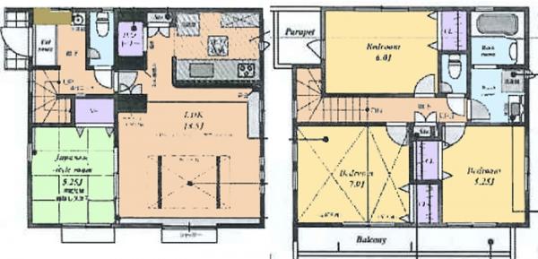 新築戸建 東久留米市下里５丁目４－１１ 西武池袋線東久留米駅 4,280万円