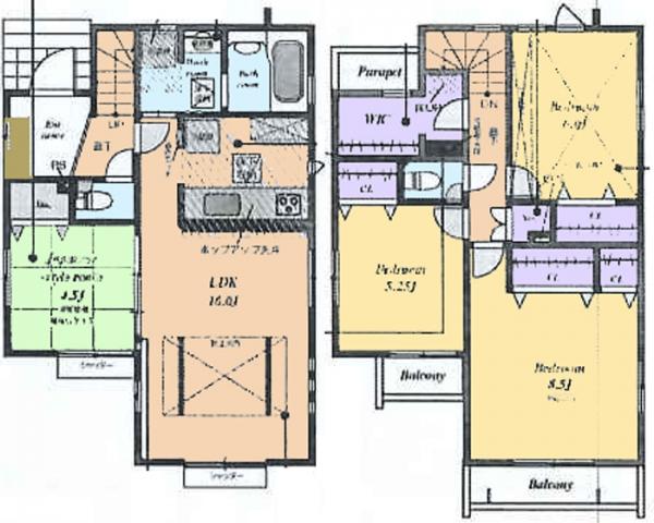 新築戸建 東久留米市下里5丁目4-11 西武池袋線東久留米駅 4,180万円