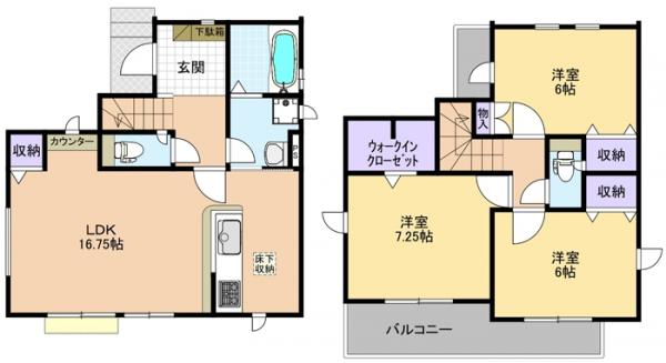 新築戸建 東久留米市本町４丁目 西武池袋線東久留米駅 6,380万円