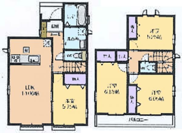 新築戸建 新座市石神4丁目 西武池袋線ひばりヶ丘駅 3,890万円