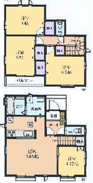 新築戸建 新座市石神4丁目 西武池袋線ひばりヶ丘駅 3,890万円