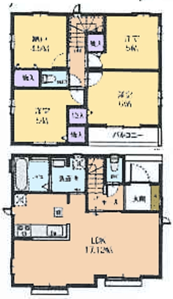 新築戸建 新座市石神４丁目 西武池袋線ひばりヶ丘駅 3,490万円