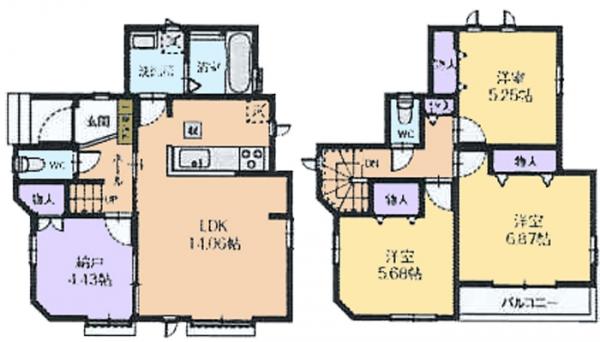 新築戸建 新座市石神4丁目 西武池袋線東久留米駅 3,690万円