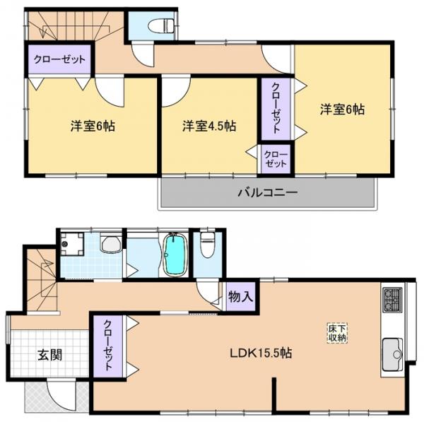 中古戸建 東久留米市神宝町２丁目 西武池袋線東久留米駅 2,297万円