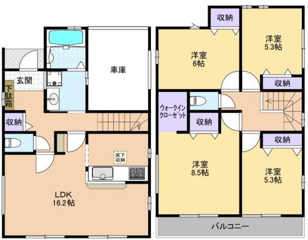新築戸建 新座市西堀２丁目 西武池袋線清瀬駅 4,180万円