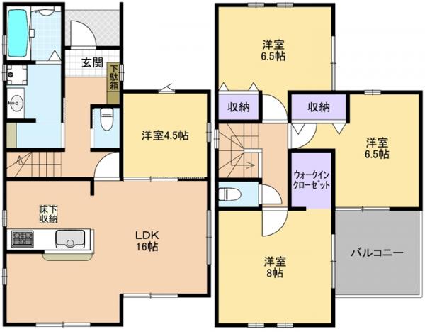 新築戸建 新座市西堀２丁目 西武池袋線清瀬駅 3,980万円