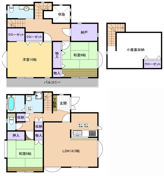 神宝町2丁目 間取り図 